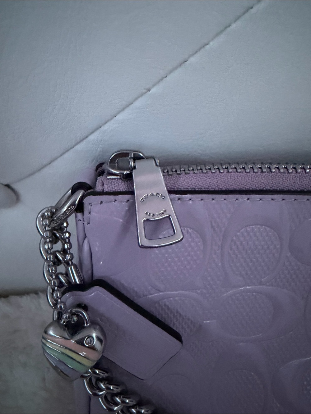 Coach Nolita 19 Lilac - Picture 4 of 7